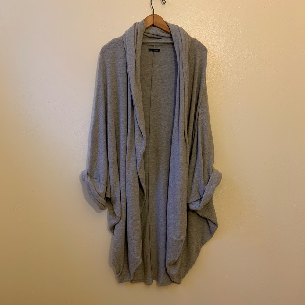 COZY oversized circle cardigan
